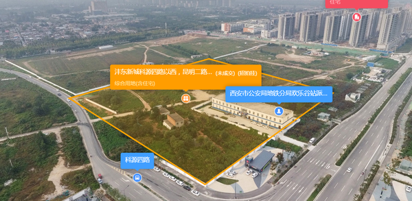 沣东新城科源四路以西,昆明二路以南