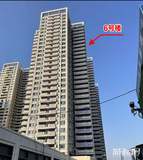 贵阳万科翡翠公园A区部分楼层精装修施工中