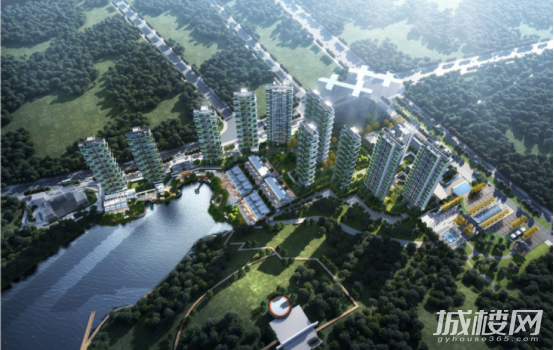 贵阳中海印龙泉项目规划出炉 844户均配空中花园阳台临湖看景