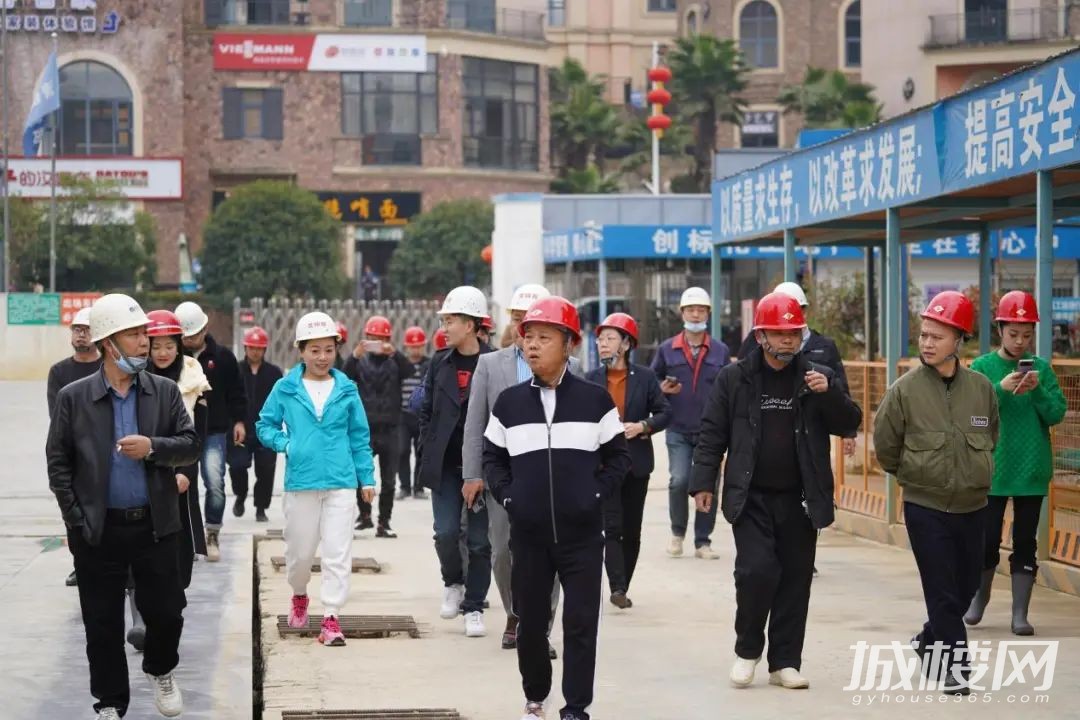 四季贵州椿棠府:森伟地产一季度工程现场例行巡检工作圆满结束