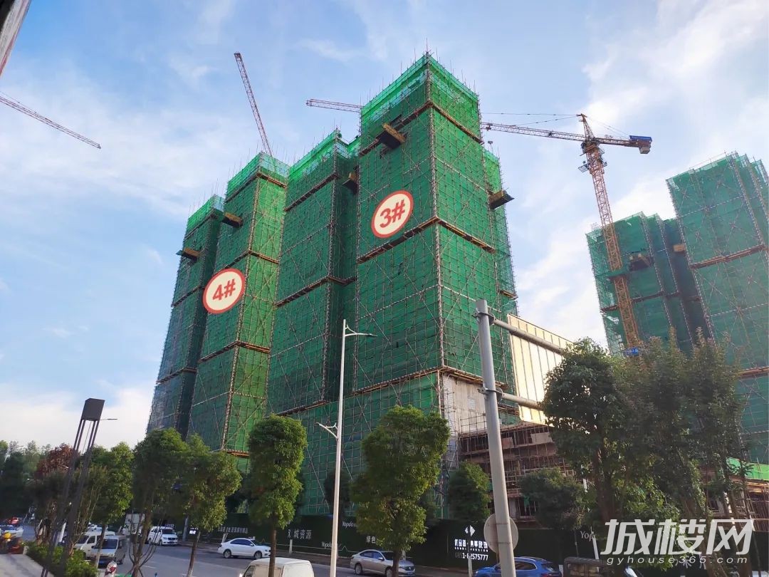 贵阳优品道清峯晓镇6月最新工程进度播报