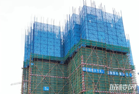 贵阳青秀麓谷山语7月最新建筑施工进度播报