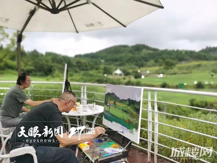 开幕倒计时2天!“爽爽贵阳·八月绘”名家写生现场,有趣的灵魂有趣的相遇