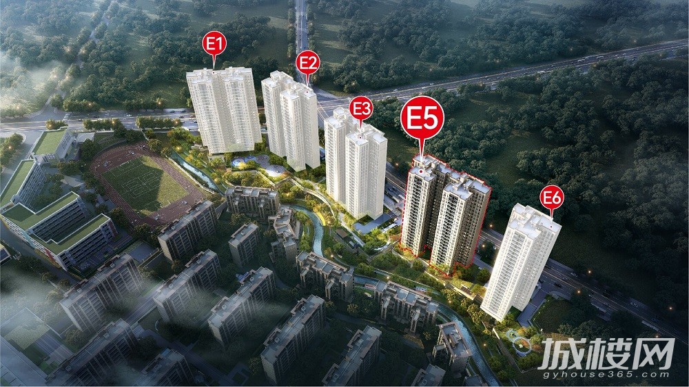 金茂观山湖|全新封面作品 天幕五栋礼献贵阳