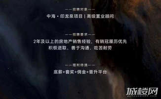 贵阳中海印龙泉年薪百万寻销冠