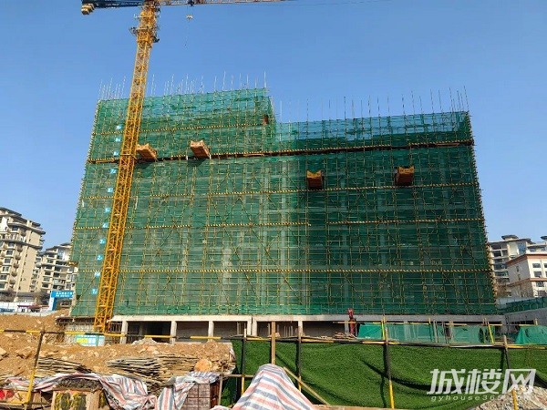 贵阳融汇湖城一品1月最新工程进度播报