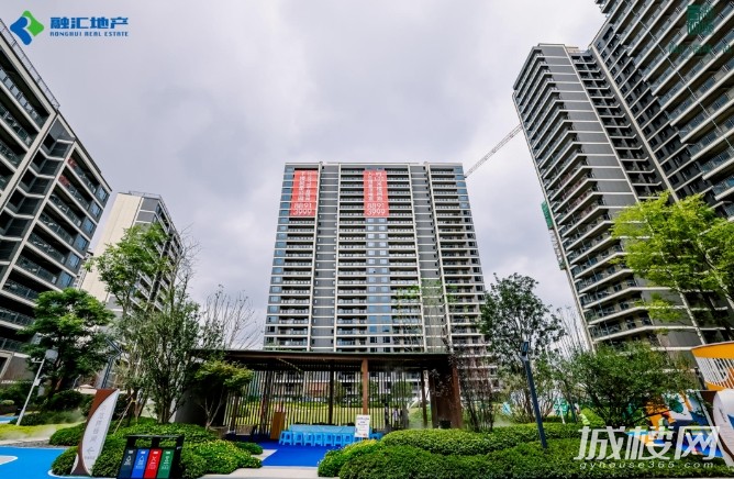 融汇·湖城一品 | 约32000㎡大中庭园林,三代人的乐活天地