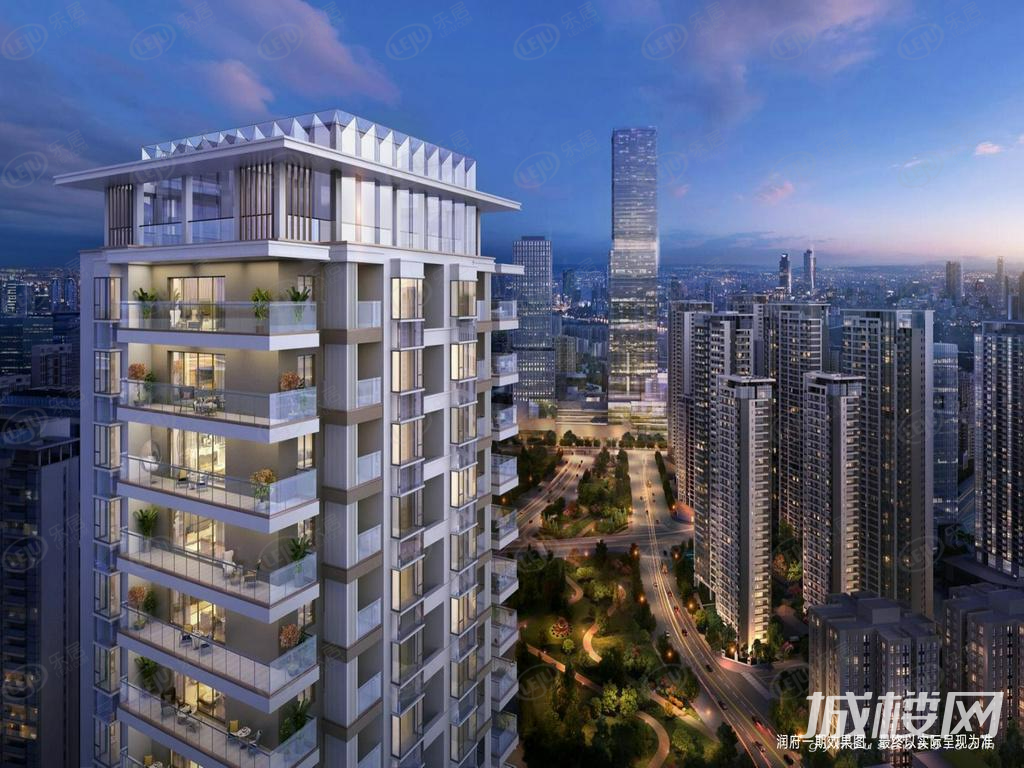 官渡昆明润府最新价格出来啦,约21500元/㎡,户型建面约143~179㎡