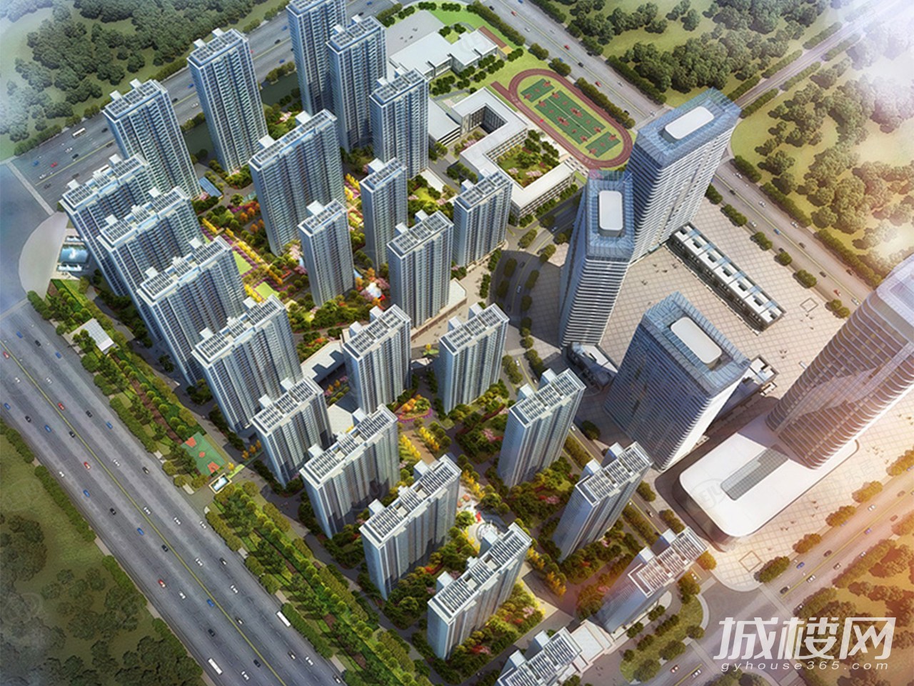 滇池板块商圈绿地东海岸·滇峰价格曝光,约10500元/㎡,户型建面约79~143㎡